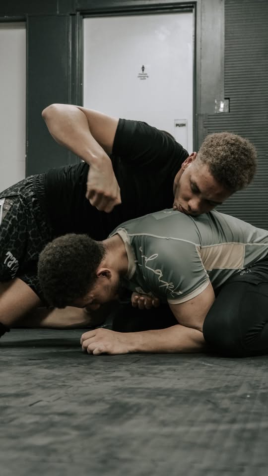 BJJ action shot