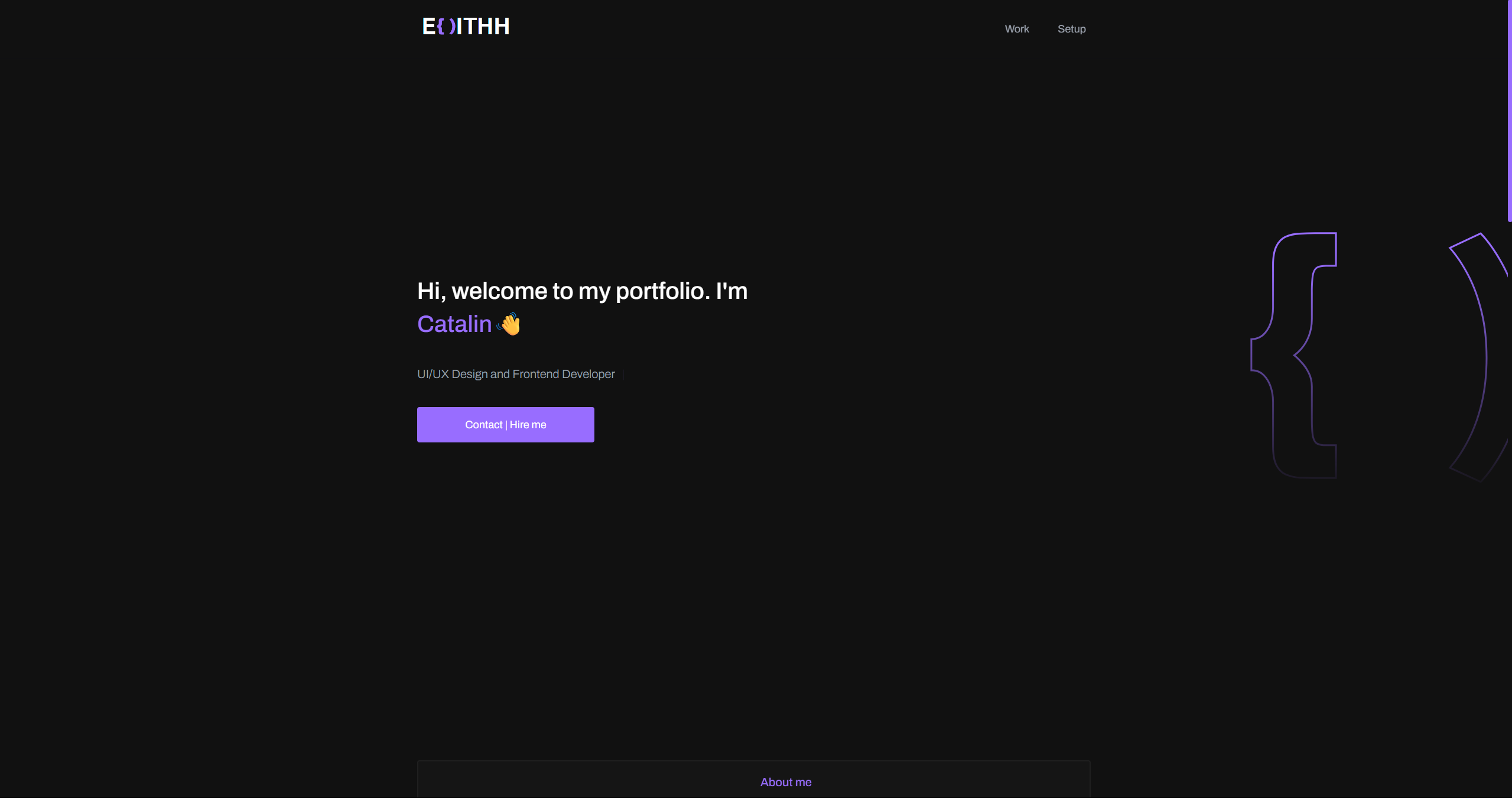 Old Portfolio Website